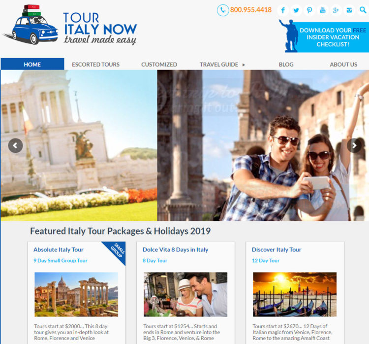 Touritalynow.com – portale turistico